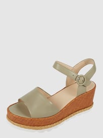 Wedges aus Leder von Högl Grün - 4