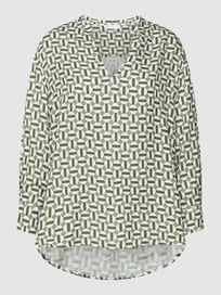 Bluse mit verlängertem Rücken von Better Rich Grün - 13