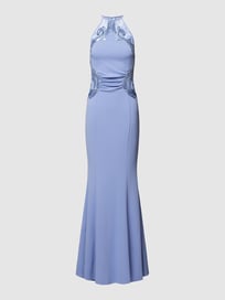 Abendkleid mit Paillettenbesatz von Lipsy Blau / Türkis - 33