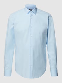 Regular Fit Business-Hemd mit Stretch-Anteil von BOSS Blau / Türkis - 28
