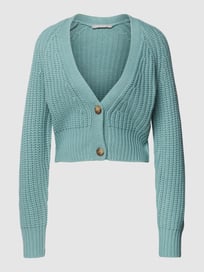 Vest met knoopsluiting van BETTY & CO GREY Blauw / turquoise - 12