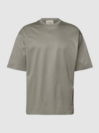 T-Shirt mit Rundhalsausschnitt von Stylebop Grau / Schwarz - 18