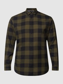 PLUS SIZE Freizeithemd mit Vichy-Karos von Jack & Jones Plus Grün - 35