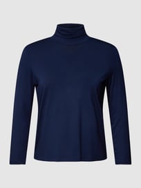 PLUS SIZE Longsleve mit Rollkragen Modell 'ALANA' von Lauren Ralph Lauren Curve Blau / Türkis - 17