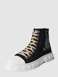 Sneakers met labeldetails van Viron Grijs / zwart - 24
