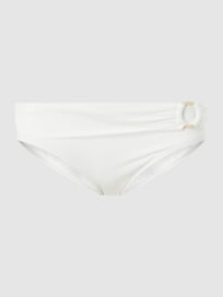 Bikini-Hose mit Schmuckdetail  von MICHAEL Michael Kors Weiß - 32