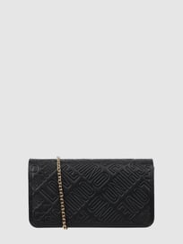 Crossbodytas in leerlook  van Love Moschino Grijs / zwart - 10