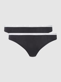String aus Baumwolle im 2er-Pack von CK One Grau / Schwarz - 25