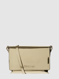Crossbodytas in laklook  van CK Calvin Klein Wit - 45