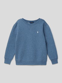 Sweatshirt mit Label-Stitching von Polo Ralph Lauren Teens Blau / Türkis - 24