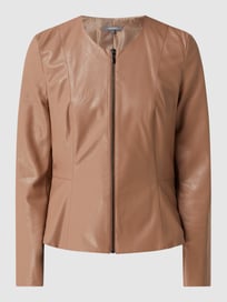 Blazer in leerlook van Montego Bruin - 37