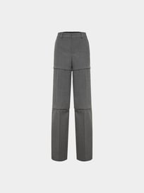 Regular Fit Hose  von Balenciaga Grau / Schwarz - 27