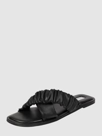 Pantolette aus Leder  von INUOVO Grau / Schwarz - 11