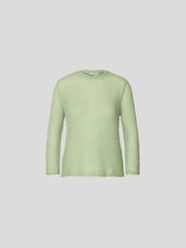 Pullover mit Rundhalsausschnitt von Vince Grün - 18
