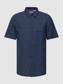 Freizeithemd mit Allover-Muster von Tommy Hilfiger Blau / Türkis - 18