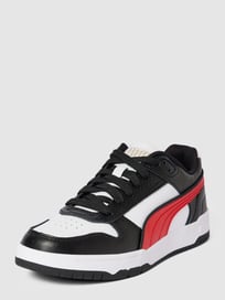 Sneakers met labeldetail van Puma Wit - 12
