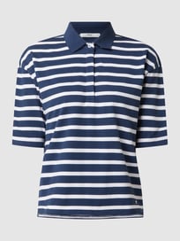 Poloshirt aus Piqué Modell 'Clea'  von Brax Blau / Türkis - 10