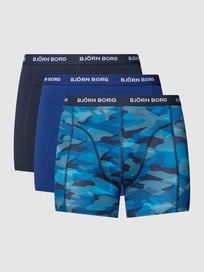 Trunks im 3er-Pack Modell 'SHADELINE' von Björn Borg Blau / Türkis - 4
