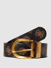 Gürtel mit Allover-Druck von Guess Braun - 6