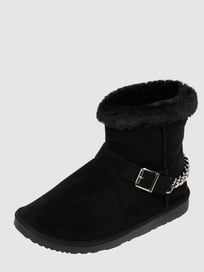 Boots in Leder-Optik Modell 'Breeze' von Only Grau / Schwarz - 1