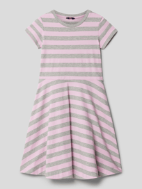 T-shirtjurk met streepmotief van Gant Roze - 7