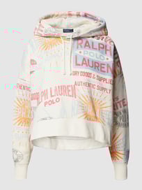 Hoodie met all-over motief van Polo Ralph Lauren Wit - 36