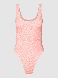 Badpak met dierenprint, model 'LEI LOW ONE PIECE' van Billabong Oranje - 20