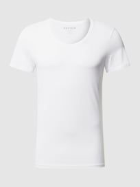 T-shirt met ronde hals van REVIEW Wit - 16