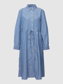 Overhemdjurk met streepmotief van Tommy Hilfiger Blauw / turquoise - 14