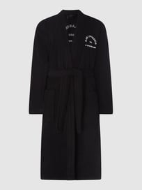 Bademantel aus Frottee  von Karl Lagerfeld Grau / Schwarz - 4
