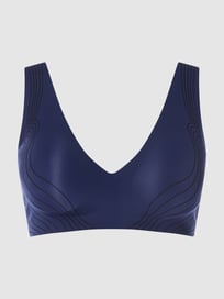 Soft-BH mit wattierten Cups von Sloggi Blau / Türkis - 43