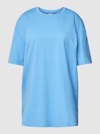 Oversized T-shirt met extra brede schouders van URBAN CLASSICS Blauw / turquoise - 4