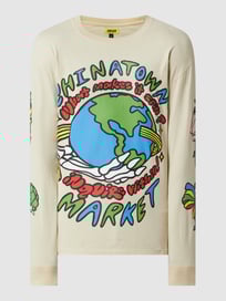Longsleeve mit Logo-Print von MARKET Weiß - 36