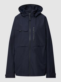 Jacke mit Label-Details Modell 'ASTON' von Didriksons Blau / Türkis - 5