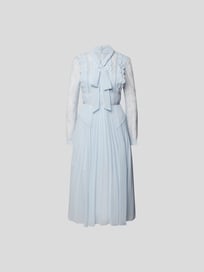Midikleid mit Schluppe von Self-Portrait Blau / Türkis - 20