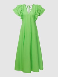 Maxi-jurk met ruches van Tommy Hilfiger Groen - 6