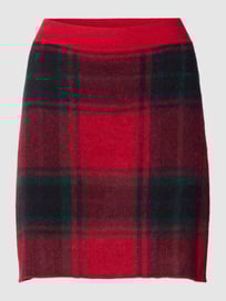 Minirock im Strick-Design Modell 'PLAID SKIRT' von Polo Ralph Lauren Rot - 26
