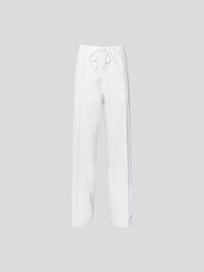 Lounge-Hose mit Eingrifftaschen von MM6 Maison Margiela Weiß - 10