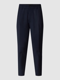 Joggingbroek met bandplooien, model 'CHASY' van Drykorn Blauw / turquoise - 33