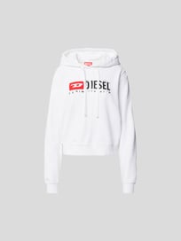 Hoodie mit Label-Detail von Diesel Weiß - 17