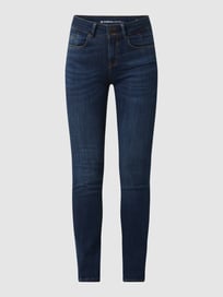 Slim Fit Jeans mit Stretch-Anteil Modell 'Caro' von Garcia Blau / Türkis - 4