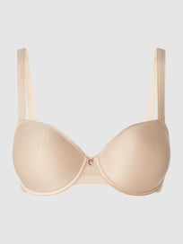 Beugelbeha van microvezel, model 'Chic Essential' van Chantelle Wit - 37