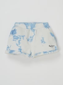 Sweatshorts im Batik-Look Modell 'Geneva' von Pepe Jeans Weiß - 16