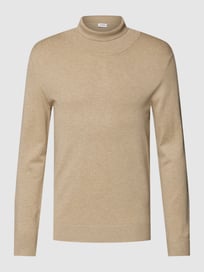 Coltrui, model 'Mélange roll neck knit' van Lindbergh Wit - 25