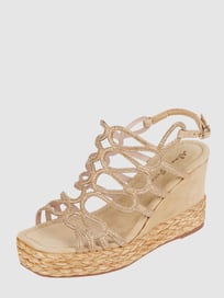 Wedges mit Strasssteinen  von ALMA EN PENA Weiß - 40