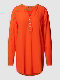 Blouseshirt met V-hals van Montego Oranje - 7