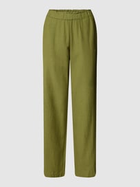 Broek met elastische band, model 'PRISILLA' van Vila Groen - 2