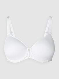 Beugelbeha met gestructureerd motief, model 'Chic Essential' - ademend van Chantelle Wit - 21