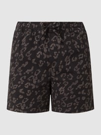 Shorts mit elastischem Bund Modell 'Jeff' von Jack & Jones Grau / Schwarz - 34