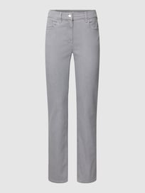 Jeans met 5-pocketmodel, model 'CARLA' van Zerres Grijs / zwart - 15